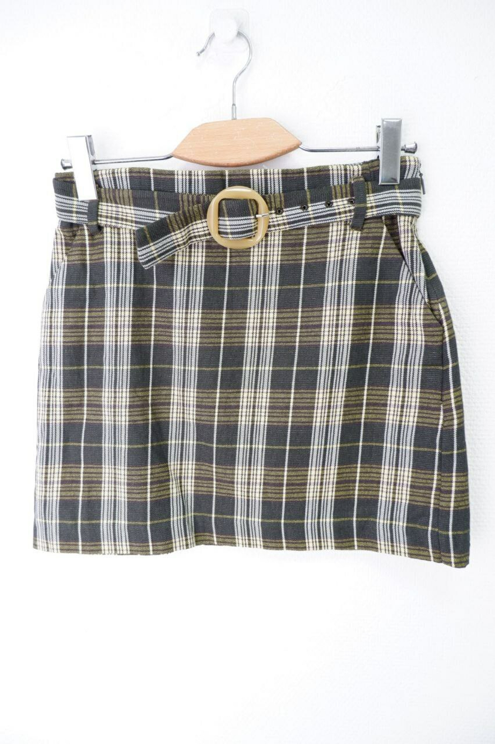 Юбка Mango в клетку 46 размер
