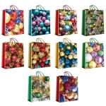 Пакет подарочный 12+6см НГ, ламинированный Ассорти (х1) Китай (комплект 20 шт)