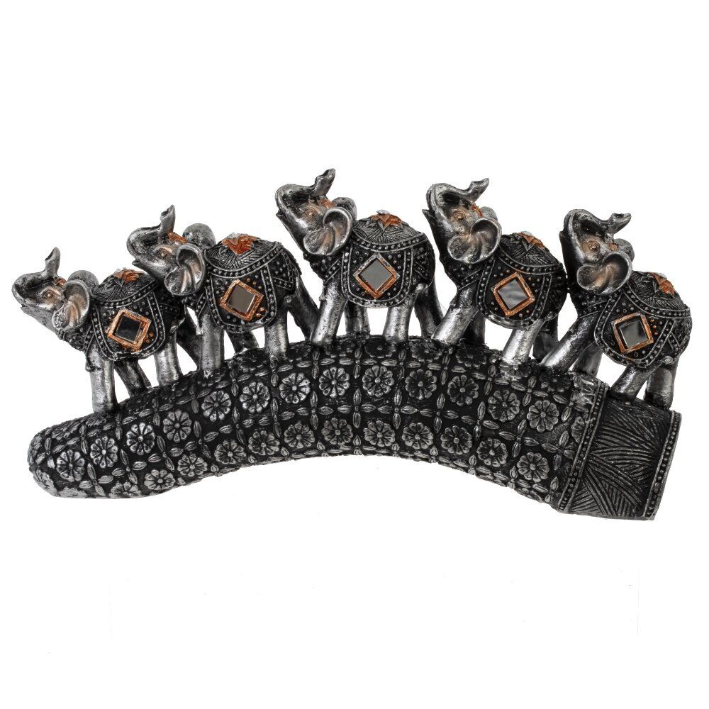 GAEM Фигурка декоративная "Слоны", L22 W5 H11 см