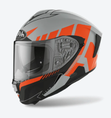 Шлем интеграл Airoh SPARK RISE Orange Matt, XL