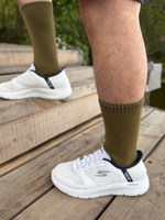 Водонепроницаемые носки KaiRox Ultra Thin Crew L (43-46), черный