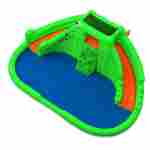 Надувной водный батут с бассейном «Изумрудное море» 6,5*6,5*3,5 м