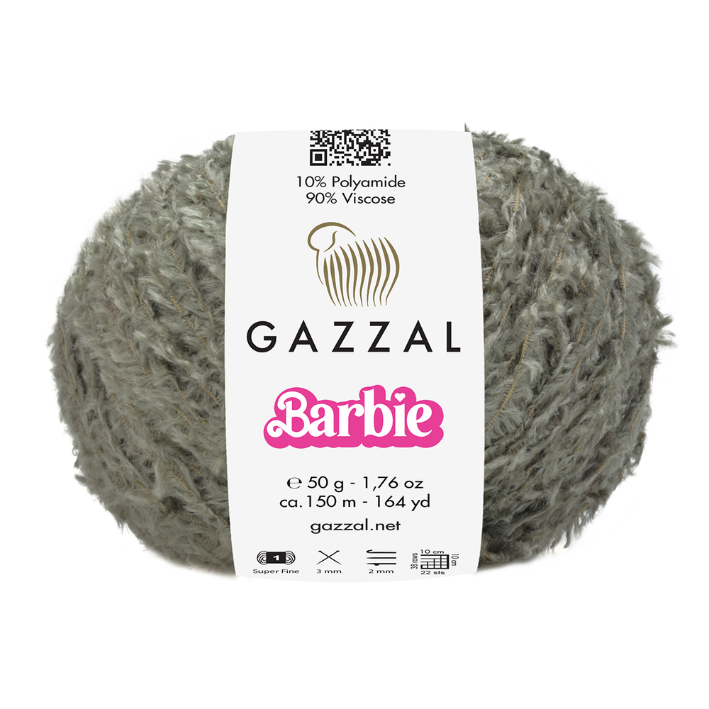 Пряжа для вязания Gazzal Barbie (10715) 90% Вискоза, 10% Полиамид (50 гр. 150 м.)