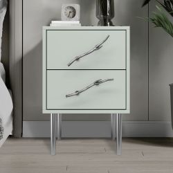 Тумба Арт Колор matte Стайл Сильвер Серый дым матовый