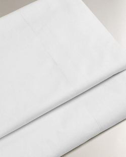 Zara Home - Простыня из ситца (200 нитей), белый, 210x280 см