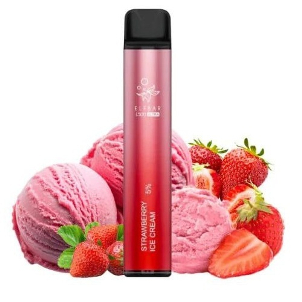 Elf Bar 1500 ULTRA - Strawberry Ice Cream (5% nic)