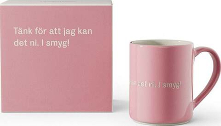 Кружка Design House Stockholm Astrid, 8,5 см, каменная керамика, розовая