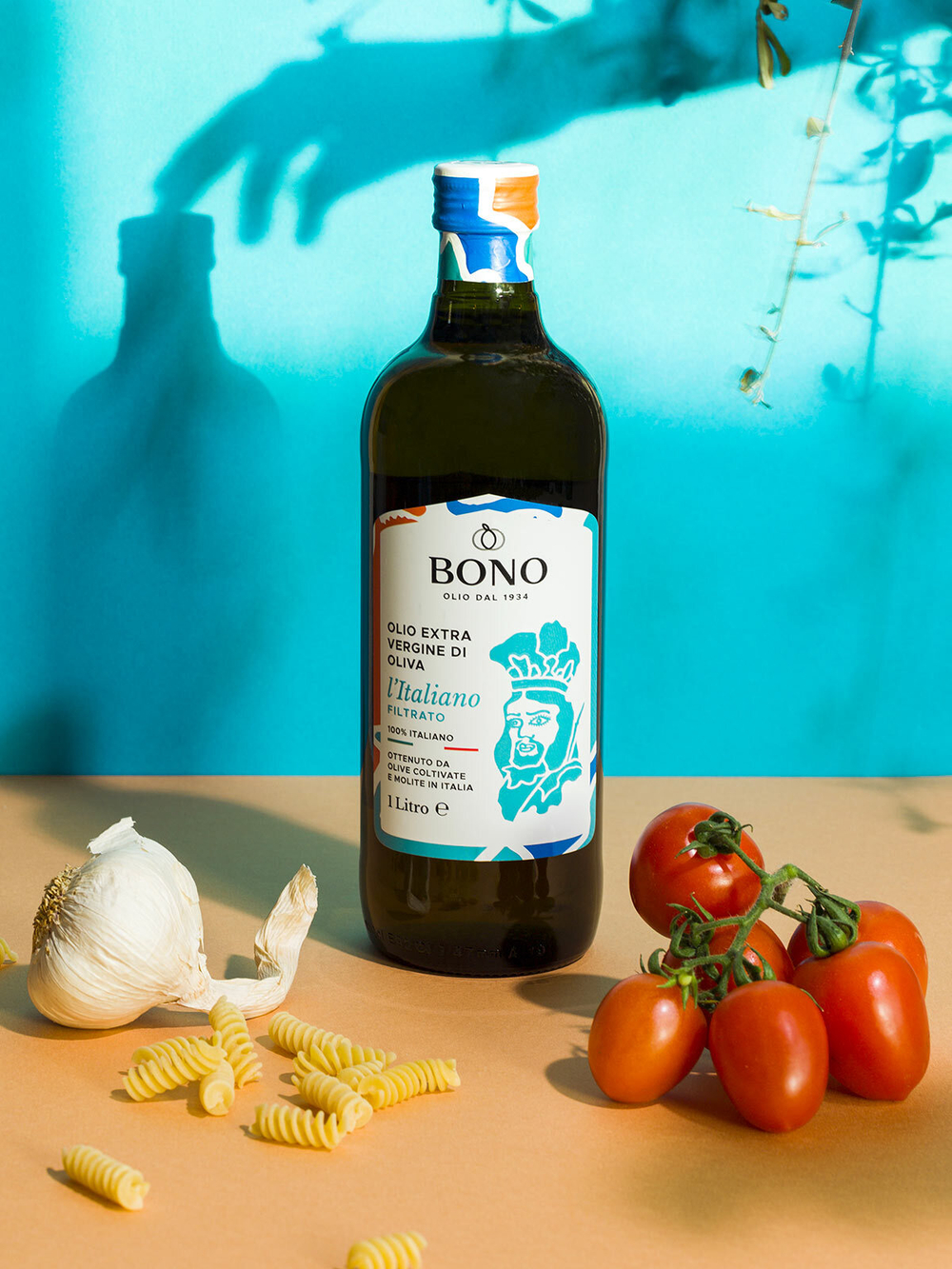 Оливковое масло фильтрованное BONO 1л Сицилия