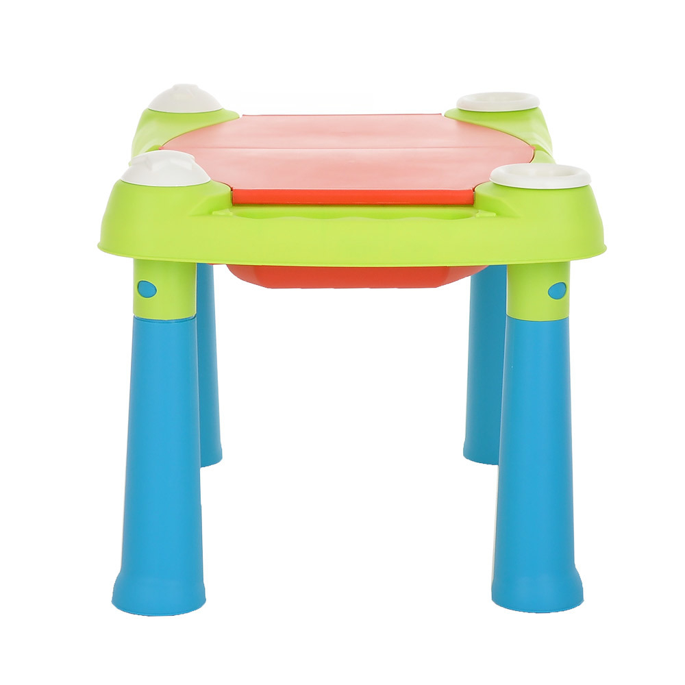 KETER Стол Creative для детского творчества и игры с водой и песком, Бирюзовый/Красный  (79x56x50h)