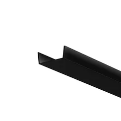 Рассеиватель для профиля 15x06 (Чёрный, 2 м), ALM-001-B-DF-2M 642021 Led Strip 642021