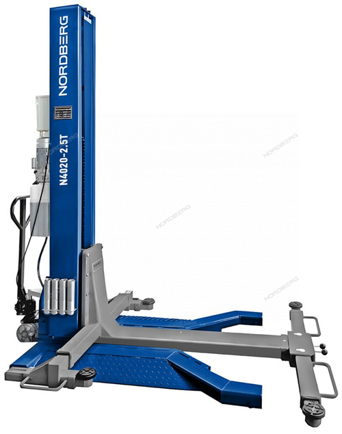 Подъемник NORDBERG N4020-2,5T 1х стоечный электрогидравлич. 2,5т