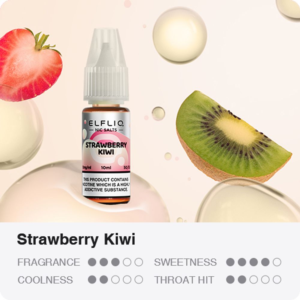 ELFLIQ - Strawberry Kiwi (5% nic, 30ml)