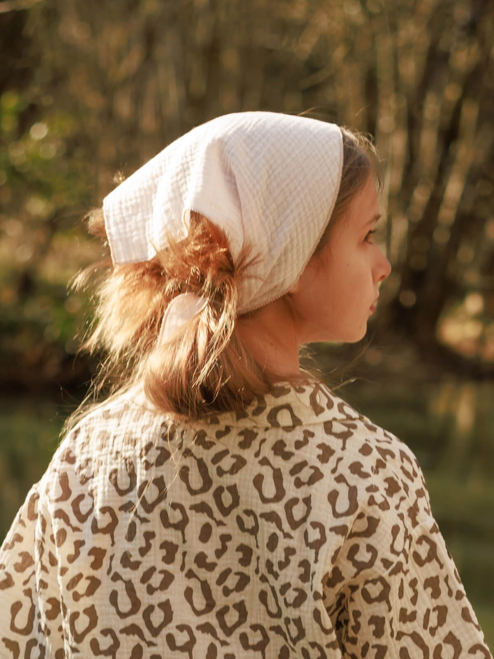 Платочек Mjölk Cream из муслинового хлопка