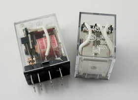 Реле HLS-4453(18F) 24V 5A (4гр. конт.)