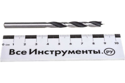 Сверло по дереву спиральное W-образная заточка 6 мм EDGE by PATRIOT 815010073