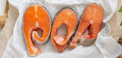 Форель-стейк с кожей морож.