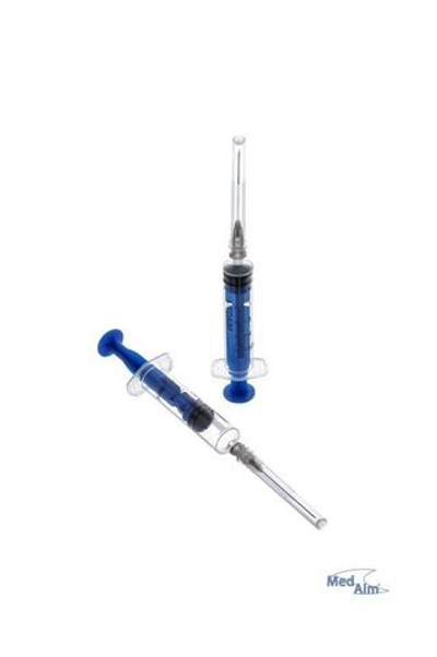 Шприц одноразовый 5 мл 3-х компонентный MedAim с иглой 22G 0,7х40 мм, 100 шт.