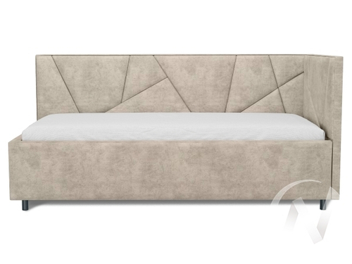 Кровать Рица детская с подъемным механизмом (Боска VL-1912-06 капучино; 3 категория) правая