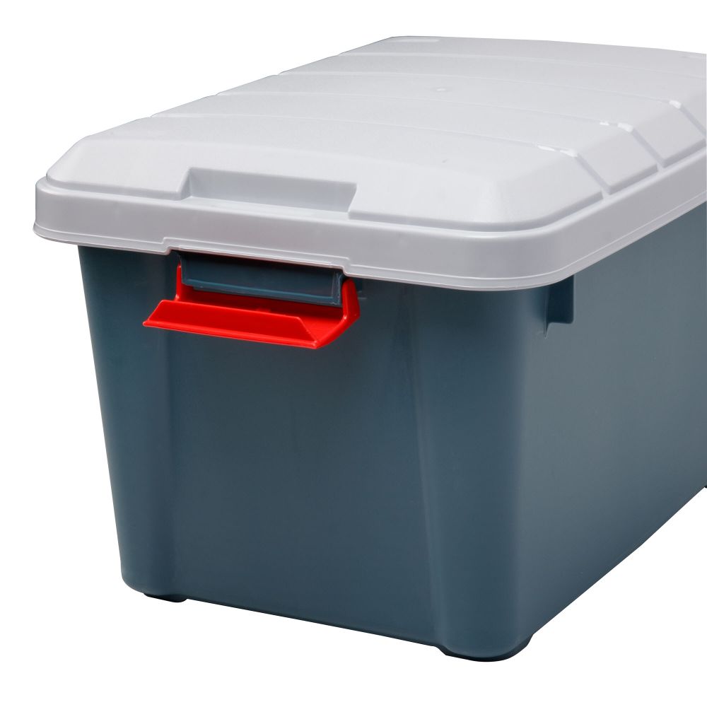 Ящик многофункц. особопрочный СЛЕДОПЫТ Expedition Box, 30 л, 500х360х320 мм, цв. зеленый/серый/3/