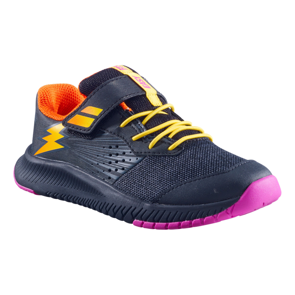 Детские теннисные кроссовки Babolat Pulsion All Court Shoe Kids - Black, Multicoloured