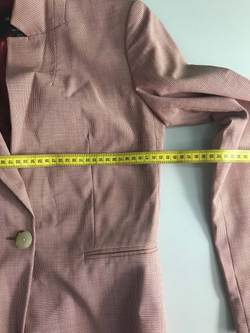 Костюм Massimo Dutti стильный из шерсти, маркировка 36, визуально на 42 размер