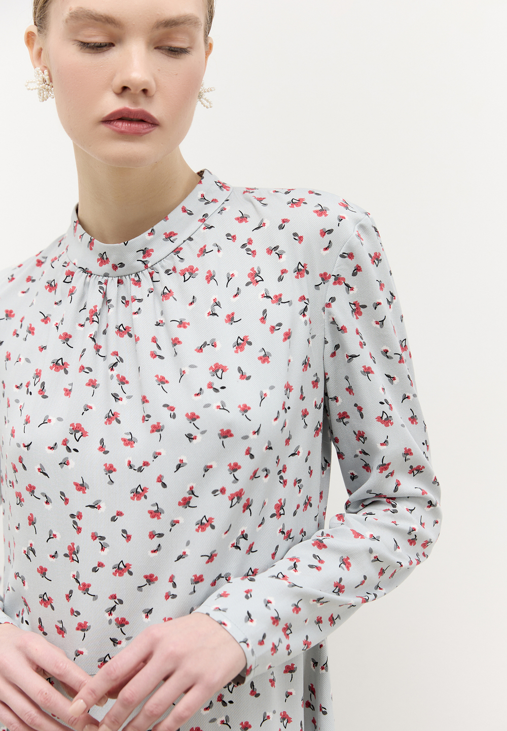 Платье цветочное