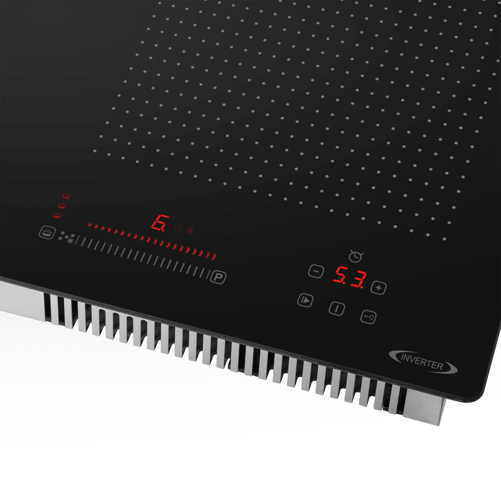 Индукционная варочная панель с двумя Flex Zone и Booster MAUNFELD CVI905SFBK Inverter