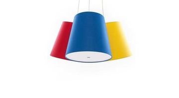 FrauMaier Cluster (3 shades) red blue yellow — Потолочный подвесной светильник Cluster