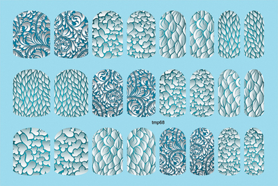 Термопленка ALLURE Арт.tmp68 Набор 24 шт