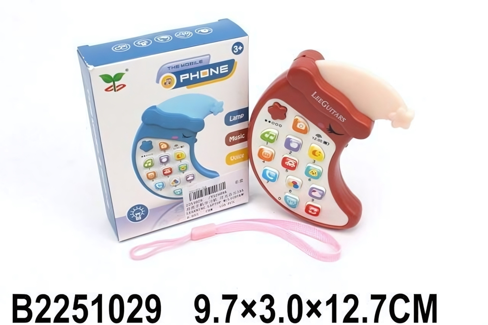 Телефон развивающий, коробка YS2609A