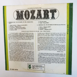 Винтажная виниловая пластинка LP Mozart Моцарт Orchestra De Camera A Festivalului De La Viena Dirijor Wilfried Boettcher Serenada Nr. 9 In Re Major Serenada Nr. 6 In Re Major (Румыния 1980)