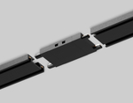 Коннектор прямой для накладного шинопровода Magnetic Ultra Slim GV1109 BK черный 46*26*26