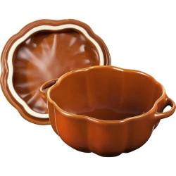 STAUB Мини-кокотница 700 мл 15 см тыква оранжевая