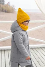Шапка ko-ko-ko Утеплённая Желтая