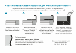 Профиль угловой Лука 10*30 для ступеней под плитку 15мм матовый нержавеющая сталь ПУ 13-15НС.2700.001 2,7 м