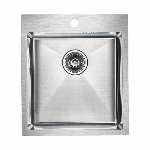 Мойка кухонная Paulmark FAVOR PM214551-BS брашированная нерж. сталь