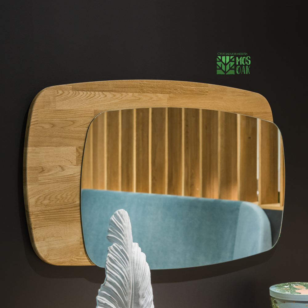 Зеркало из массива дуба Porto (Atlanta)