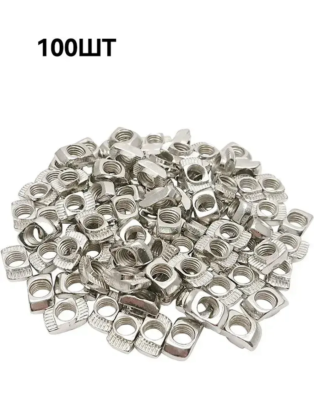 Т-гайка, М5, паз 6 мм, серия 20 - 100шт.