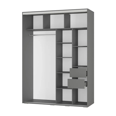 Шкаф-купе Крафт-6 ШКК-06 1,6 м