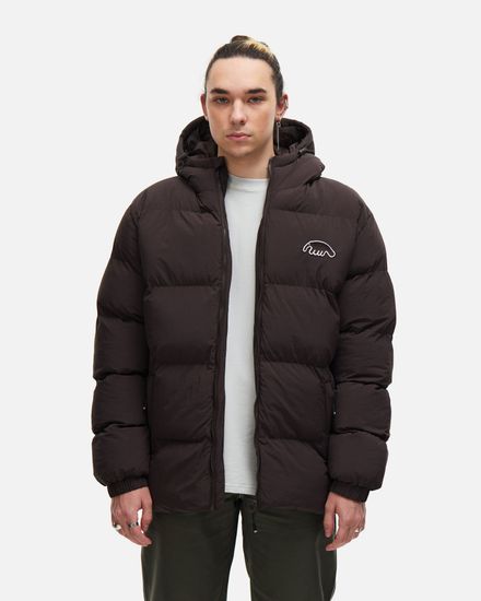 Куртка ANTEATER Downjacket HoodedCrispy Brown