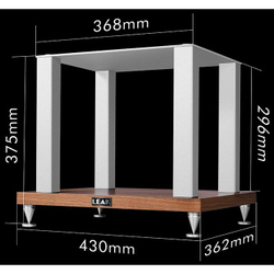 Напольные стойки Leak Sandwich 250 Stand WALNUT