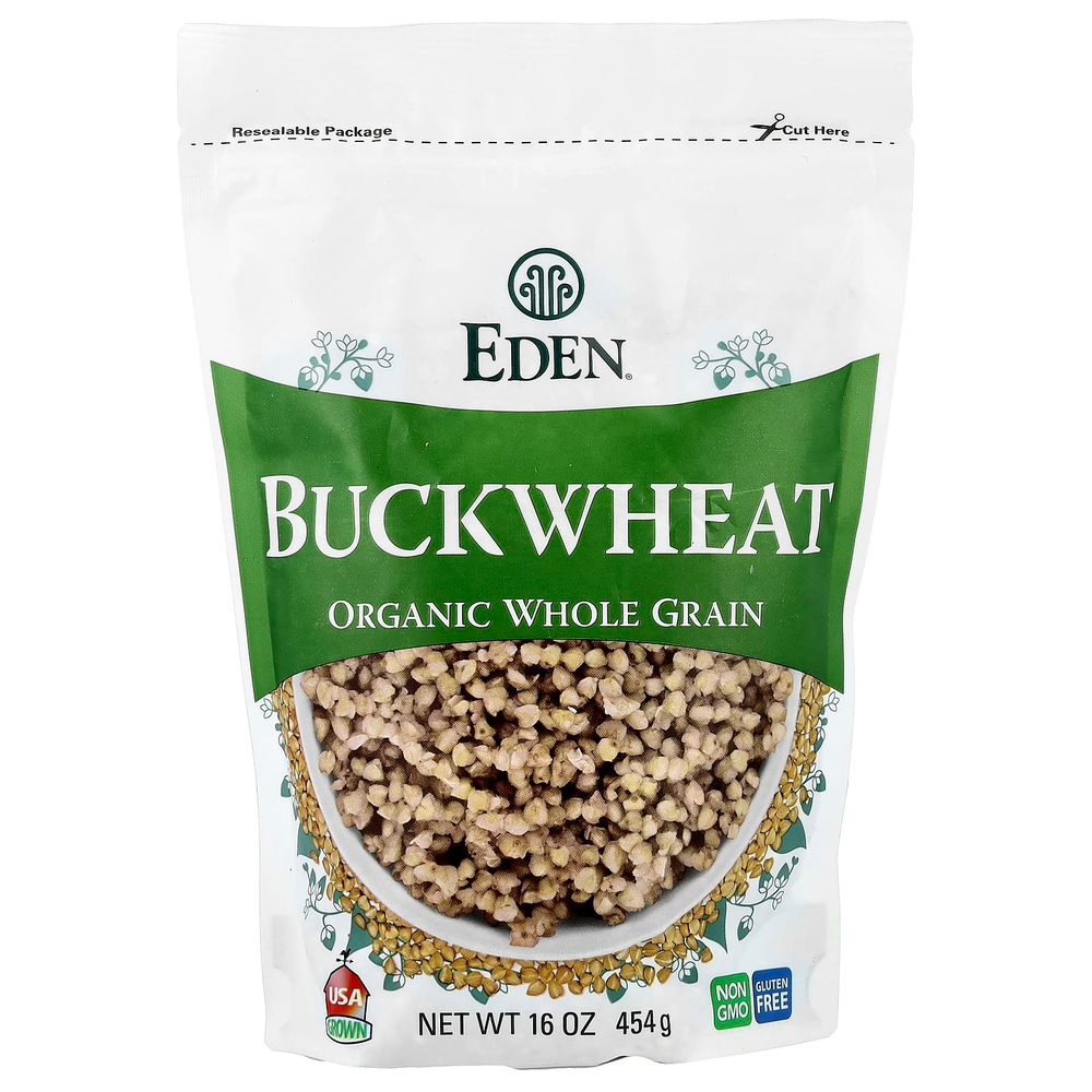 Eden Foods, гречка, органический цельнозерновой продукт, 454 г (16 унций)
