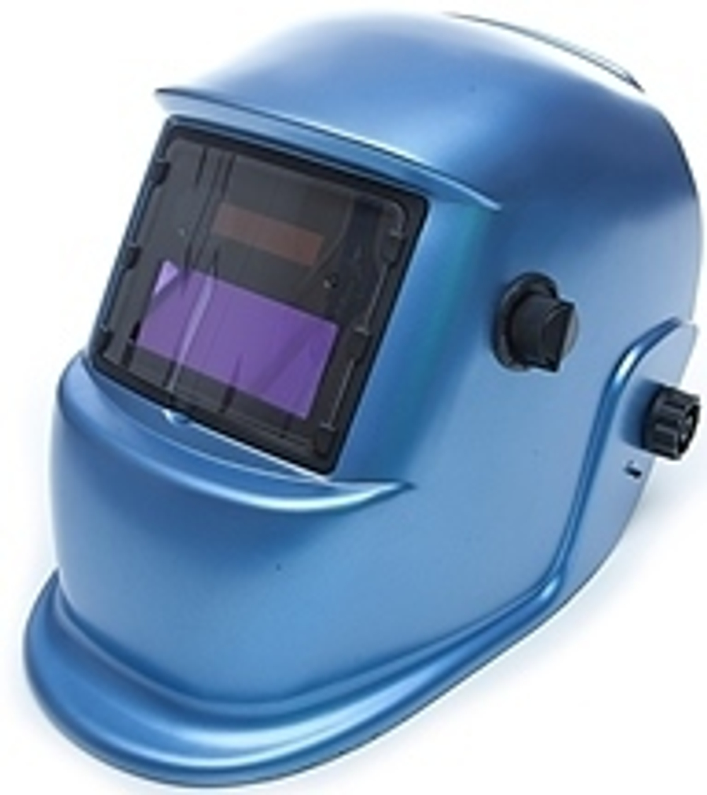 Маска сварщика с АСФ MEGA-350D (синяя)