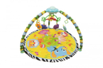 Развивающий коврик "Весёлые зверята" с проектором, муз. 4 колыб., 8 сказ., свет, игрушки