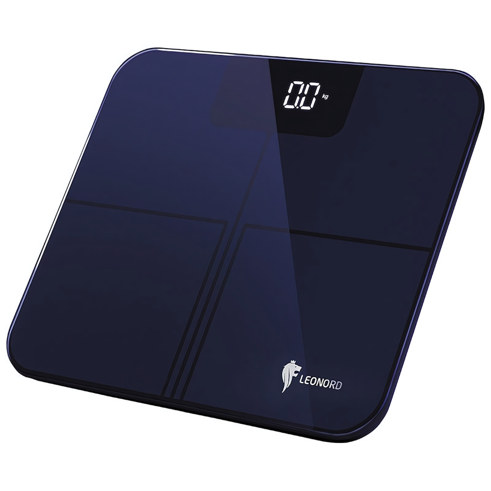 Весы напольные электронные Leonord LE-1215, стеклянная поверхность, 180кг