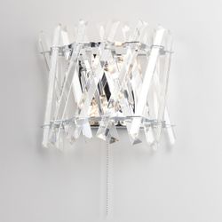 Citilux Ингвар CL334421 Бра хрустальное с выключателем Хром