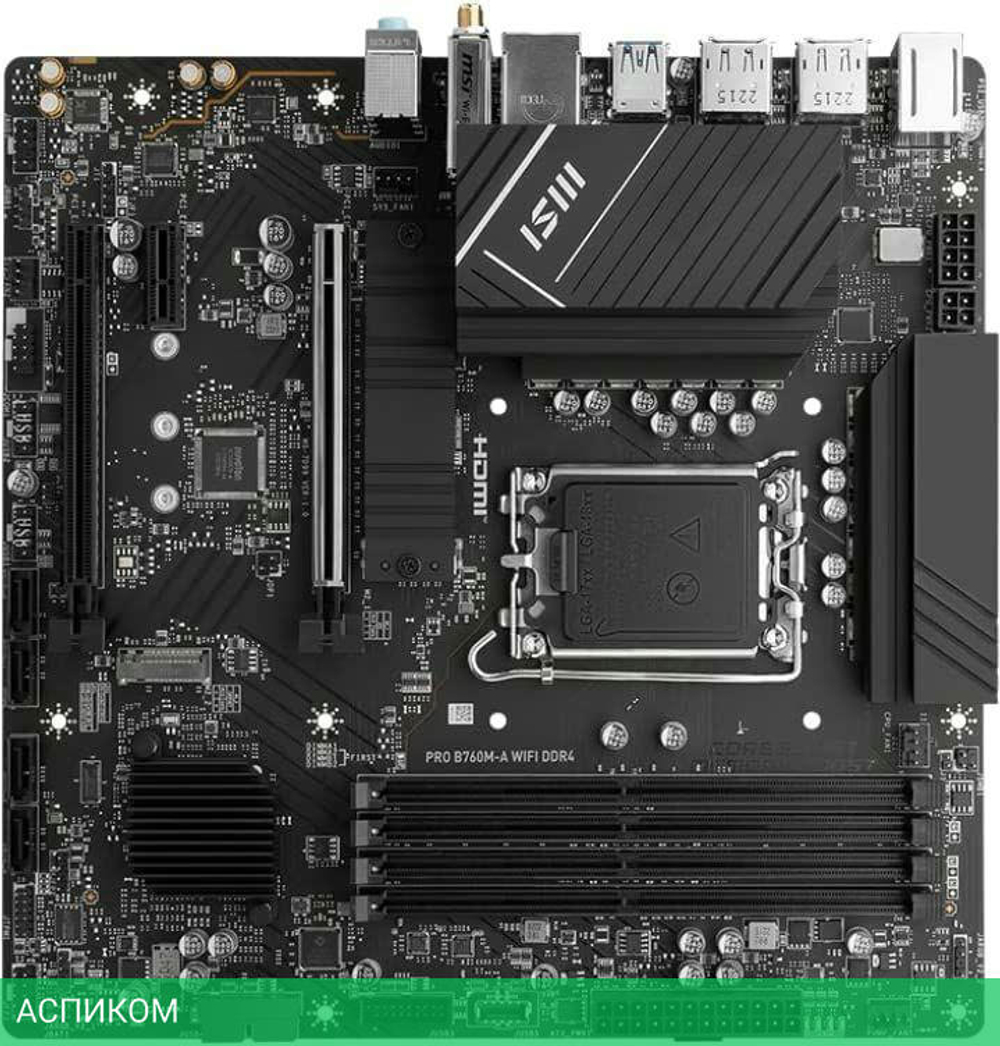 Материнская плата MSI Pro B760M-A WIFI DDR4