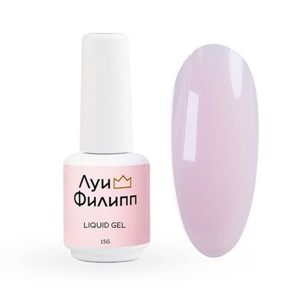 Луи Филипп Hard Liquid Gel 04 - Гель для наращивания и укрепления ногтей, 15мл