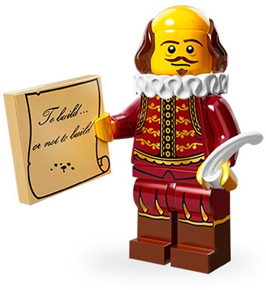 Минифигурка LEGO  71004 - 8 Вильям Шекспир