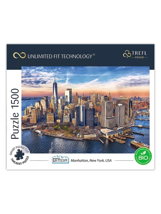 Пазлы для детей и взрослого 1500 элементов Нью-Йорк, США